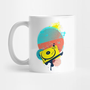 Retro Vinyl Turntable Mug